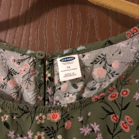Floral Print Tiered Swing Dress (Plus Size) - Picture 2 of 3